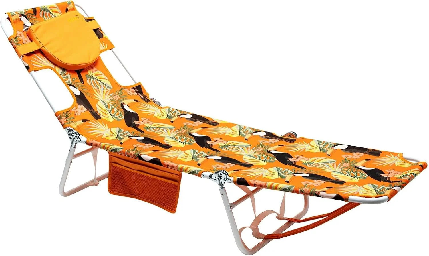 Lumi Discount Lay Flat Tanning Chair, Face Down Lounger, 5-Position Reclining, Heavy-Duty 300 lb Capacity - Image 9