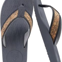Alternative view of Lumi Discount Mens Flip Flops Comfortable Arch Support Waterproof Thong Sandals