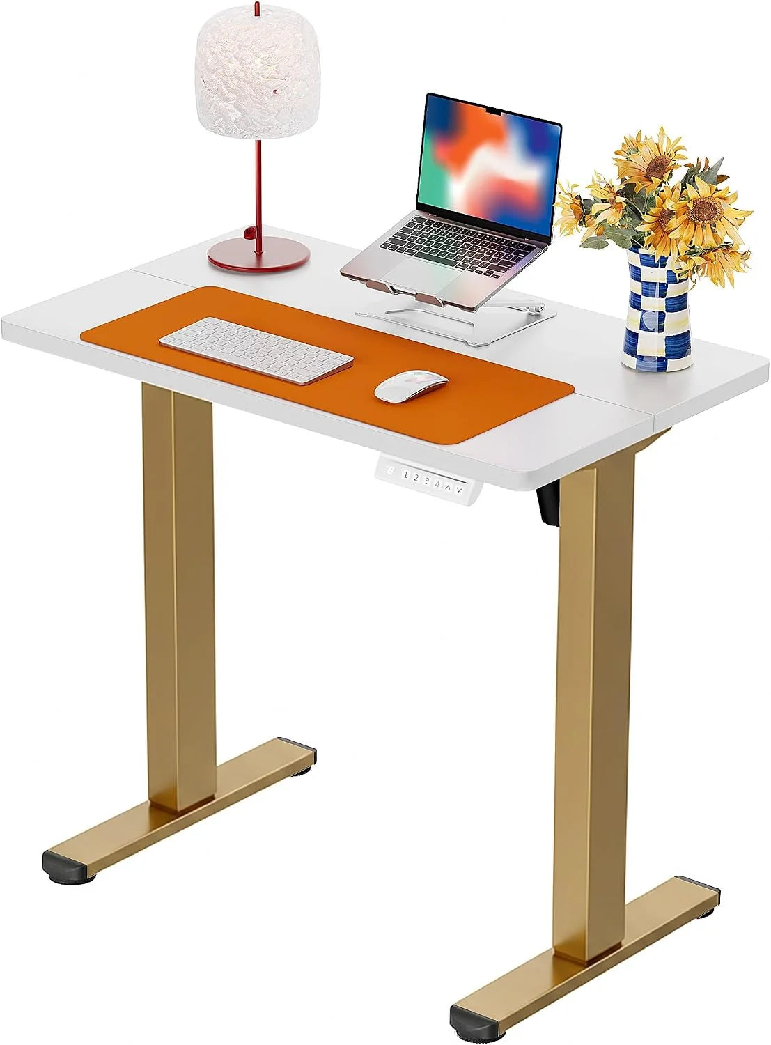 Discount Height Adjustable Electric Standing Desk, 48 x 24 Inches Sit Stand up Desk - Image 14