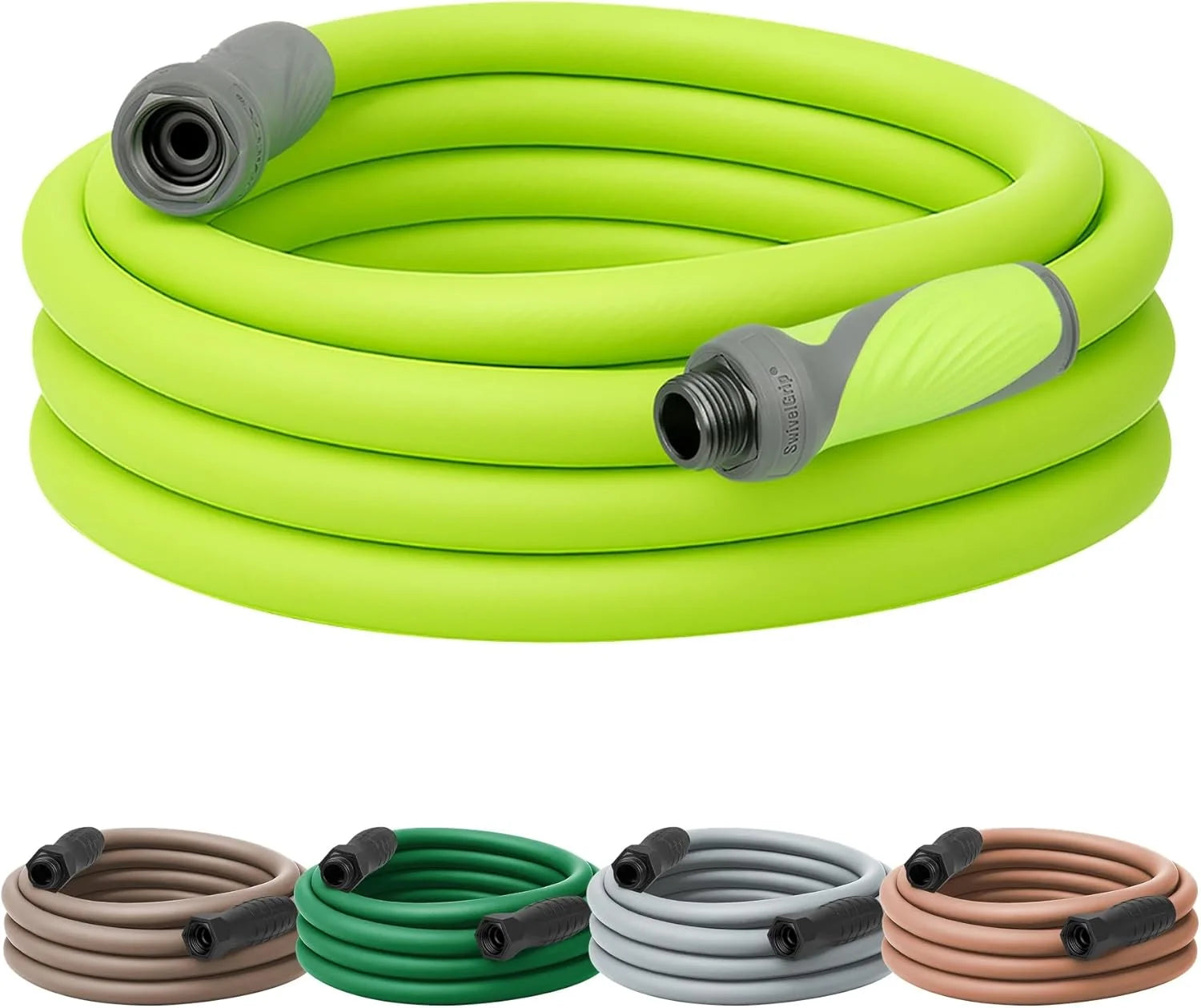 Lumi Discount Garden Hose 5/8 in. x 100 ft., Lightweight All-Weather Water Hose, Durable and Flexible, Leak-Free Connections - Image 51