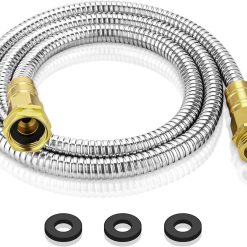 Alternative view of Discount Rosy Earth Stainless Steel Garden Hose 100 FT, Heavy Duty Expandable Water Hose