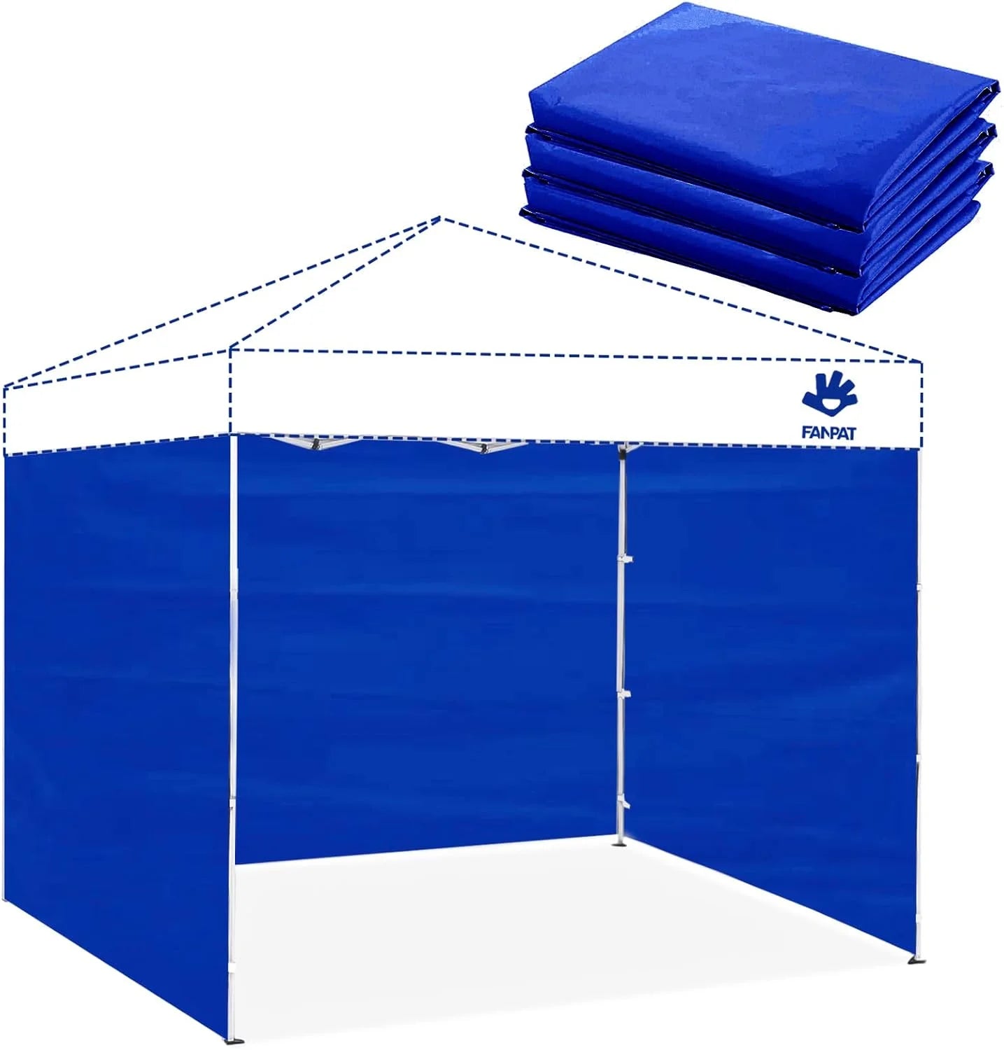 Discount 10×10 Canopy Sidewalls for Canopy Frame, White (3Pcs Sidewalls Only) - Image 12