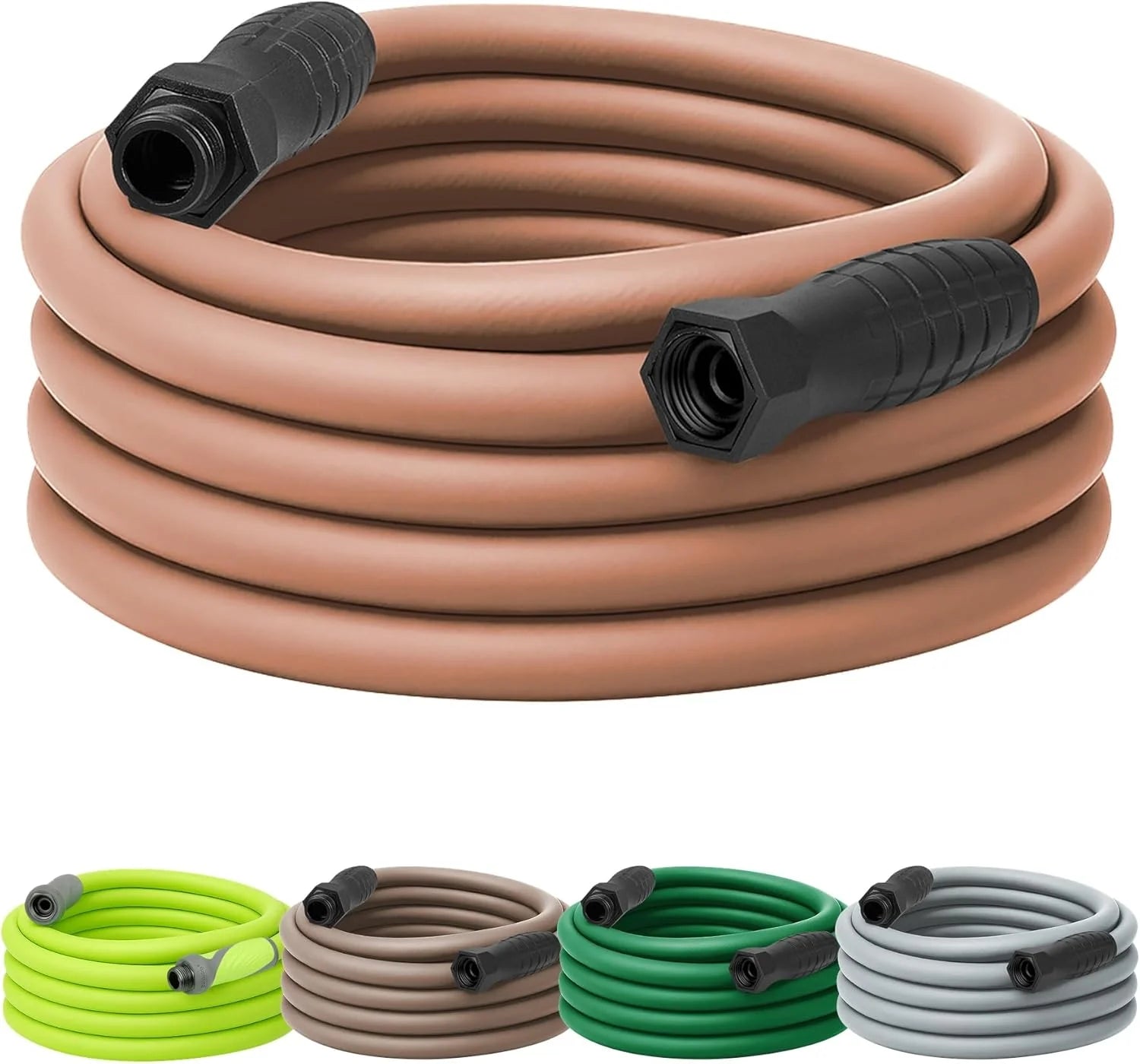 Lumi Discount Garden Hose 5/8 in. x 100 ft., Lightweight All-Weather Water Hose, Durable and Flexible, Leak-Free Connections - Image 36