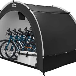 Lumi Discount Happy Travel Outdoor Waterproof Bike Storage Tent Shed for 2/3/4/6/8 Bikes
