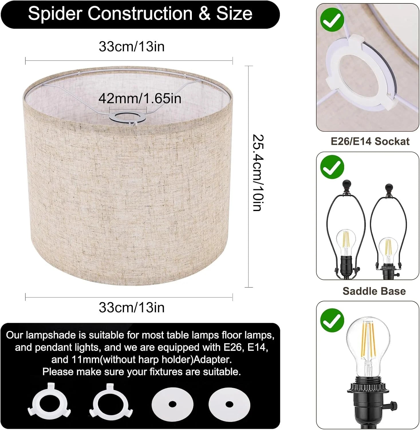 Discount Lamp Shades Set of 2 - Image 4