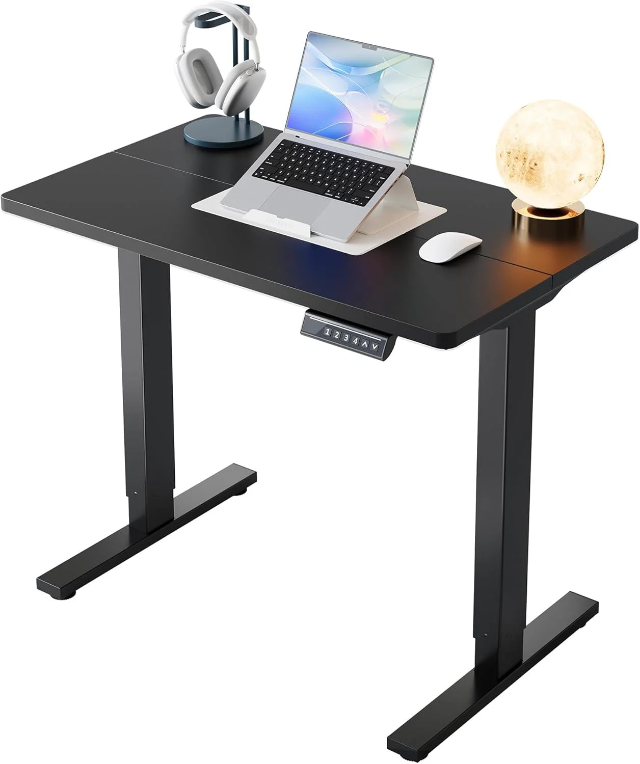 Lumi Discount HUANUO 32 Small Electric Standing Desk Adjustable Height, 4 Memory Height Settings - Image 15