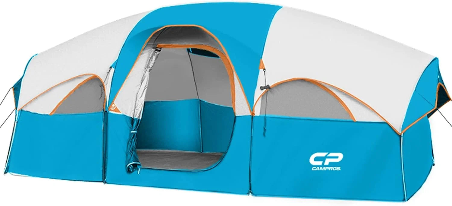 Lumi Discount CAMPROS CP Tent 8 Person Camping Tents, Weather Resistant Family Tent, 5 Large Mesh Windows - Image 6
