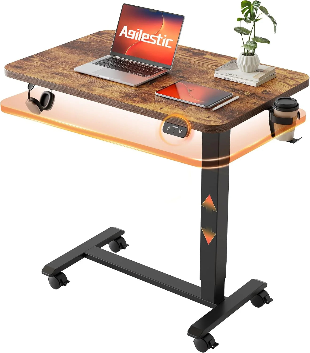 Lumi Discount Electric Standing Desk, 48 x 24 Inches Height Adjustable Desk - Image 4