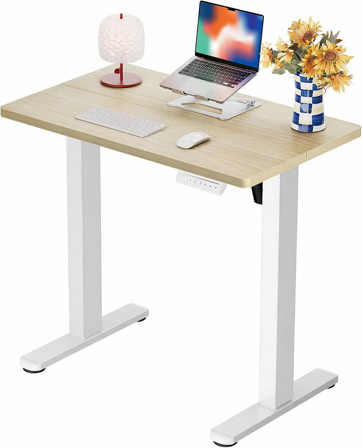 Discount Height Adjustable Electric Standing Desk, 48 x 24 Inches Sit Stand up Desk - Image 24