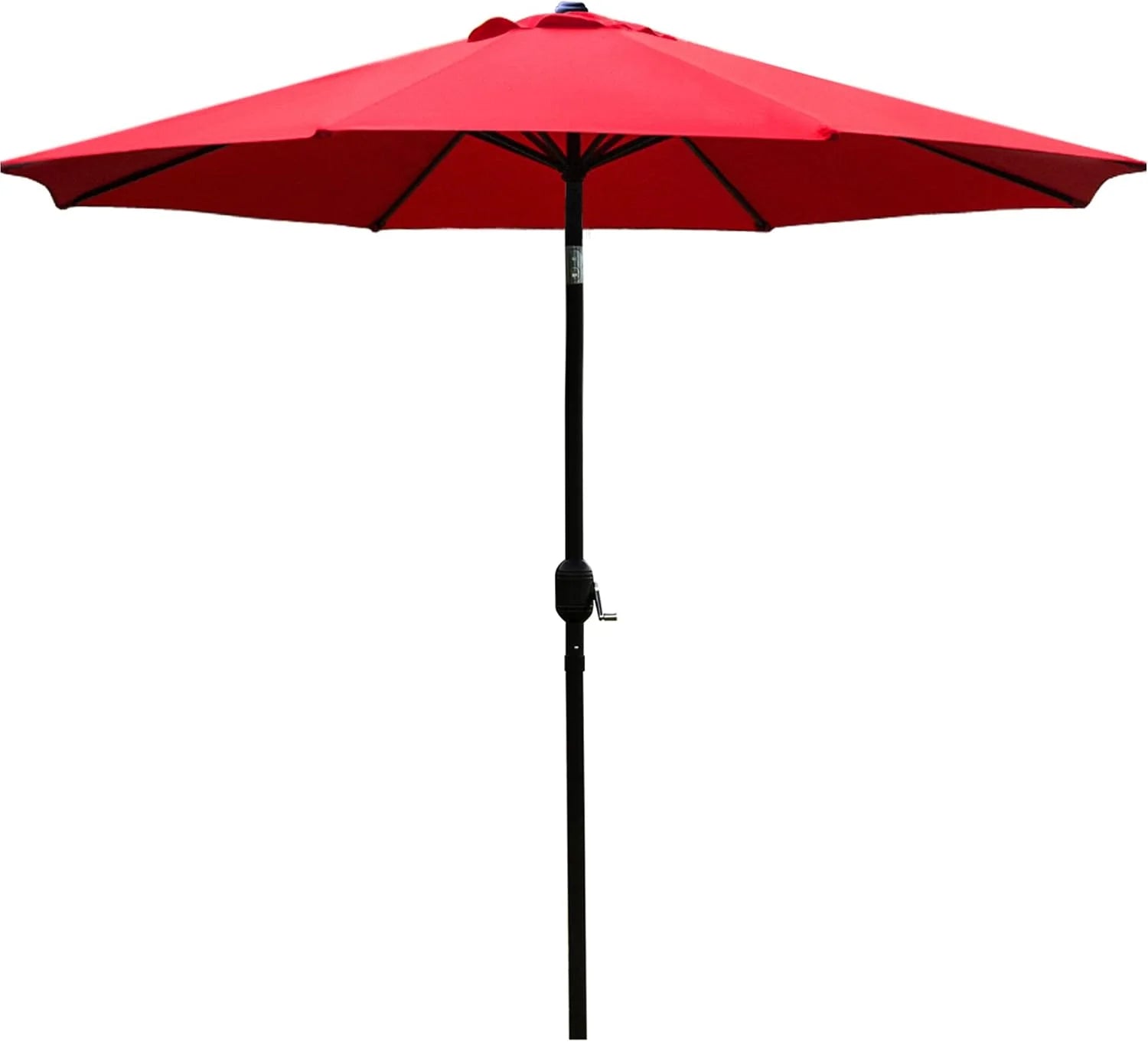 Discount Sunnyglade 9" Patio Umbrella Outdoor Table Umbrella with 8 Ribs Tan - Image 9