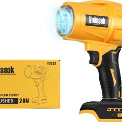 Lumi Discount Cordless Leaf Blower Dust Blower for DEWALT 20V Battery, High-Speed Motor Handheld Jet Fan Air Blower for Patio Cleaning
