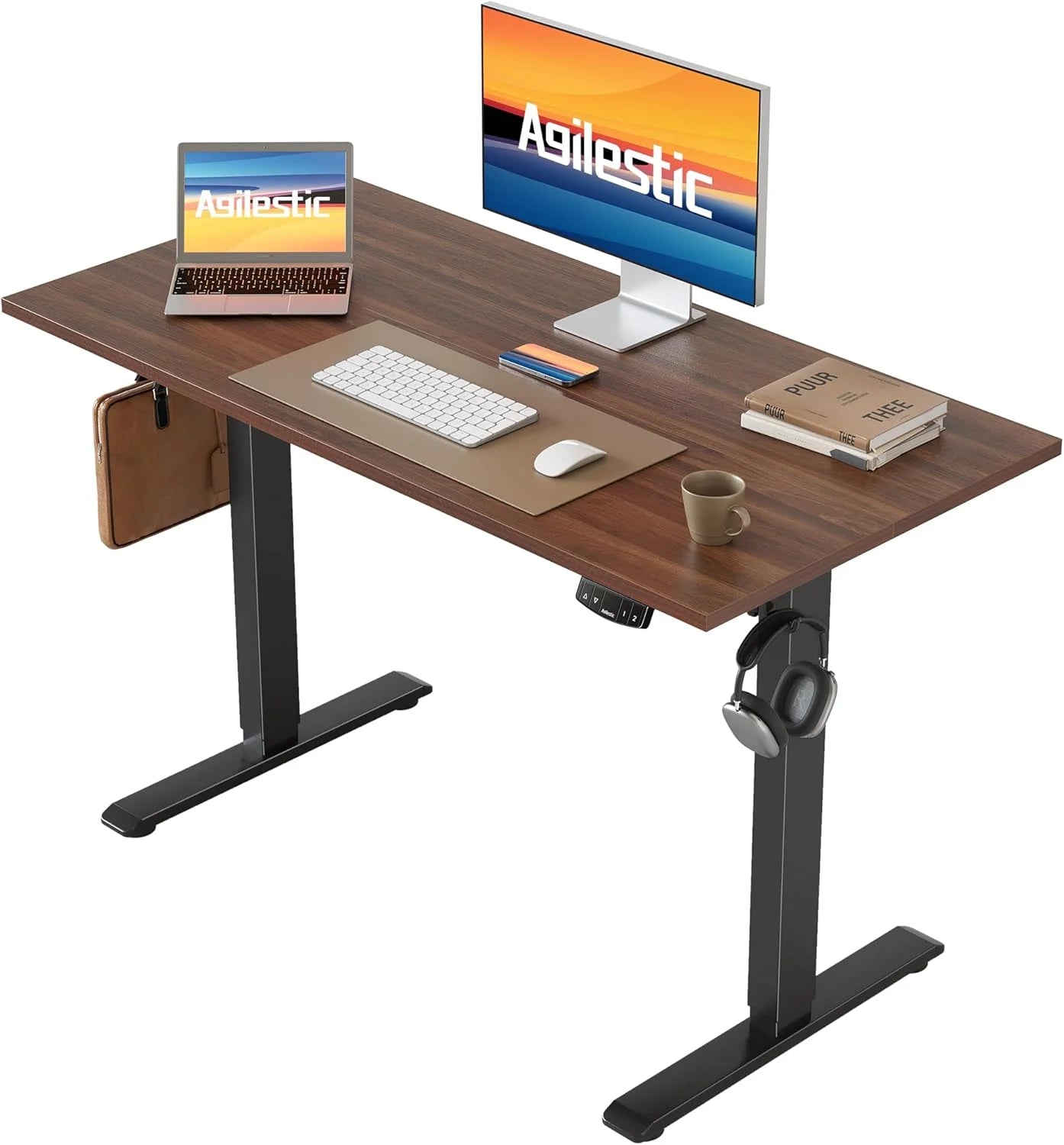 Lumi Discount Electric Standing Desk, 48 x 24 Inches Height Adjustable Desk - Image 18