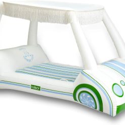 Lumi Discount Giant Inflatable Luxury Golf Cart Pool Float, Two Cup Holders