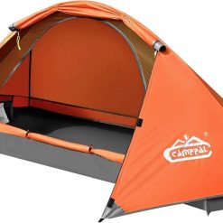 Alternative view of Discount 1 Person Tent for Camping Hiking Mountain Hunting Backpacking Tents 4 Season Resistance to Windproof Rainproof