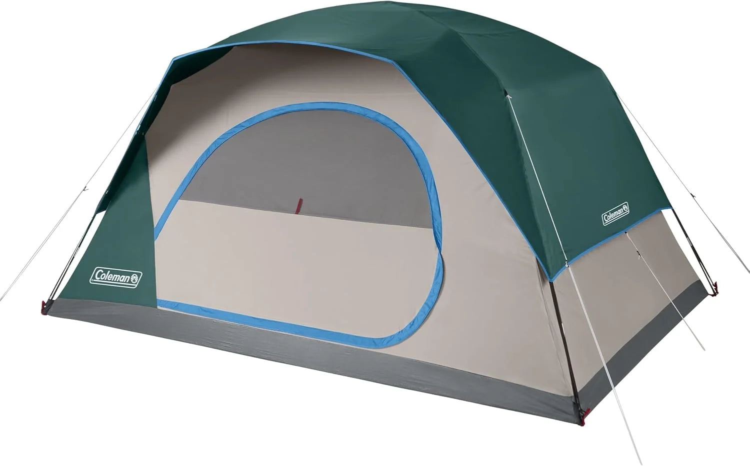 Lumi Discount Coleman Skydome Camping Tent with 5 Minute Setup, 2/4/6/8 Person Weatherproof Tent with Rainfly & Carry Bag - Image 5