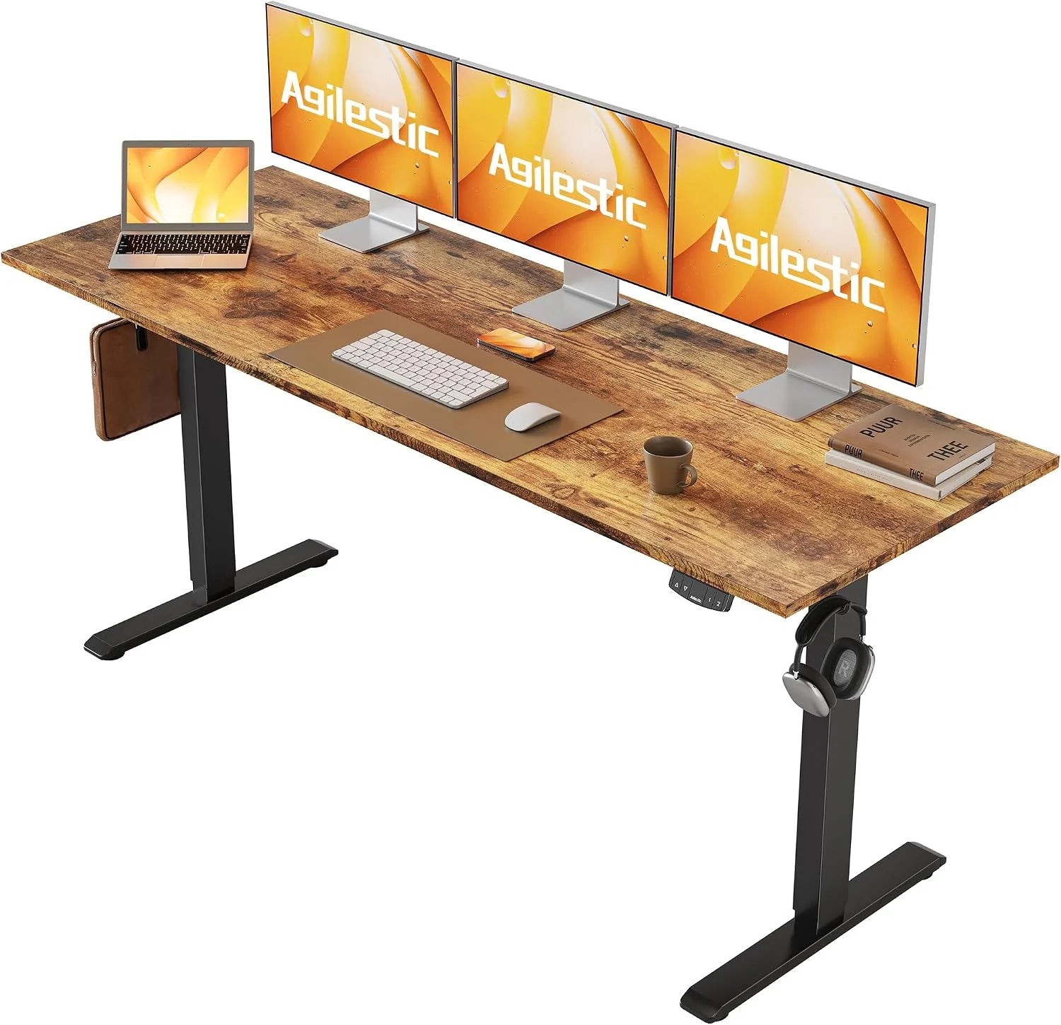 Lumi Discount Electric Standing Desk, 48 x 24 Inches Height Adjustable Desk - Image 23