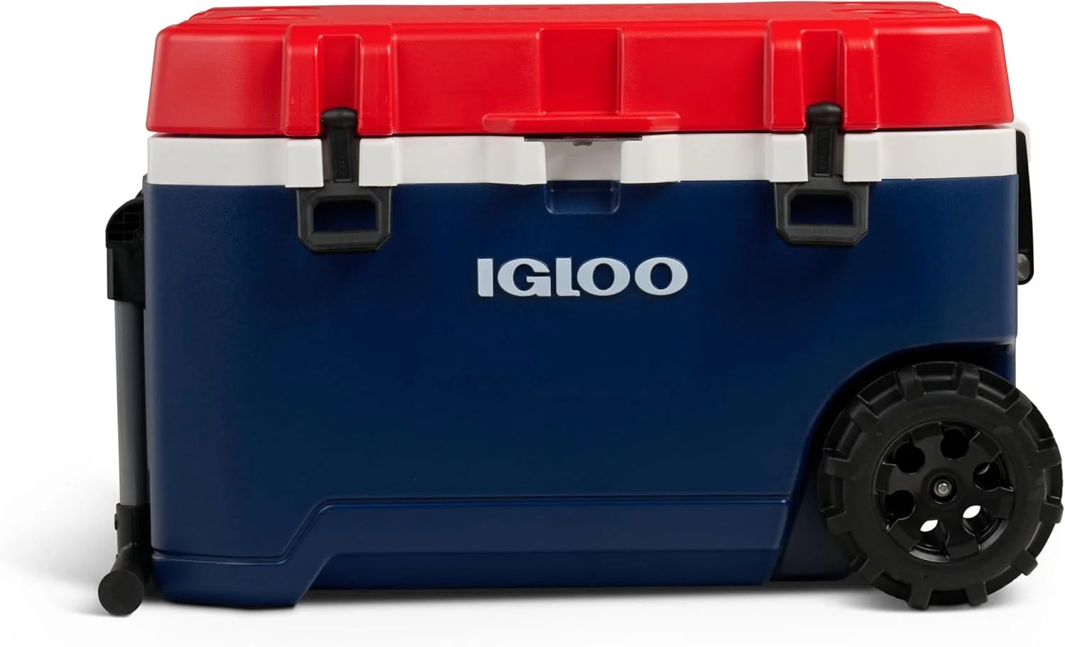 Lumi Discount Igloo Trailmate 52Qt Wheeled Cooler, Insulated Hard Shell Ice Chest, Carbonite - Image 2