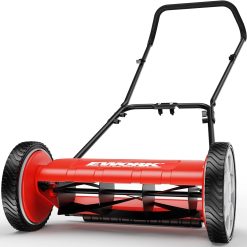 Lumi Discount Push Reel Lawn Mower 23 with 5-Blade Cutting System for Lawn Care " For Lawn Care