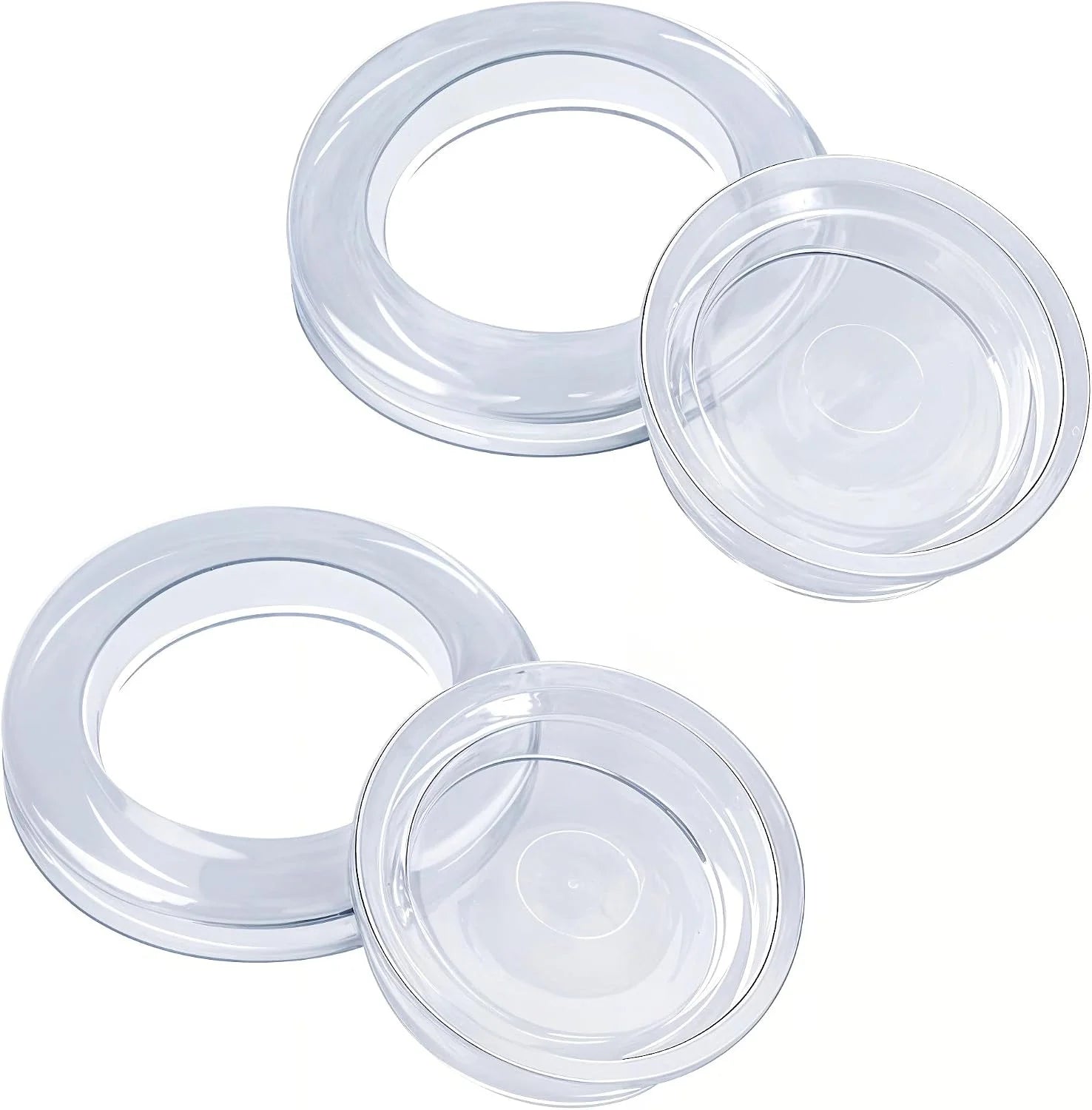 Lumi Discount Patio Table Umbrella Hole Ring and Cap Set for Standard Table Hole - Image 2