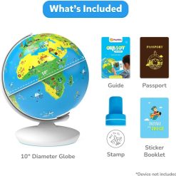 Alternative view of Lumi Discount Orboot Earth " Interactive AR World Globe for Kids: 1000+ Facts on Animals, Places & Monuments " For Home Projects