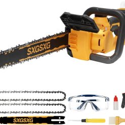 Alternative view of Lumi Discount Cordless Mini Chainsaw for De-Walt 20V Max Battery, 1000W Brushless Electric Chainsaw with Dual Safety Lock