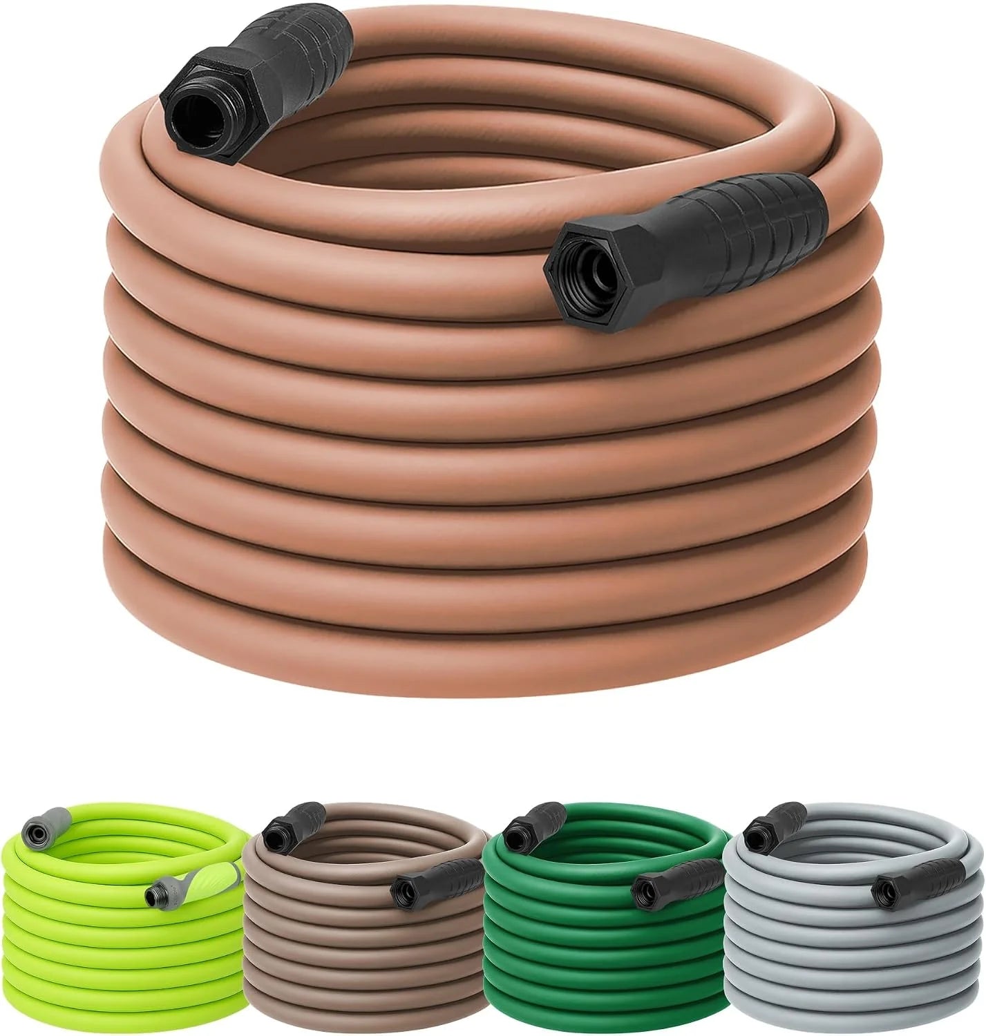 Lumi Discount Garden Hose 5/8 in. x 100 ft., Lightweight All-Weather Water Hose, Durable and Flexible, Leak-Free Connections - Image 10