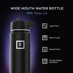 Lumi Discount FLASK Camping & Hiking Hydration Flask with Straw