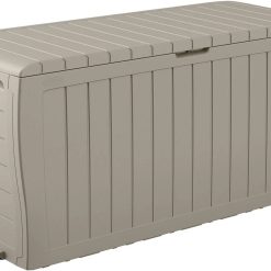 Alternative view of Lumi Discount Marvel Plus 71 Gallon Resin Deck Box-Organization and Storage for Patio Storage Box Outdoor Cushions