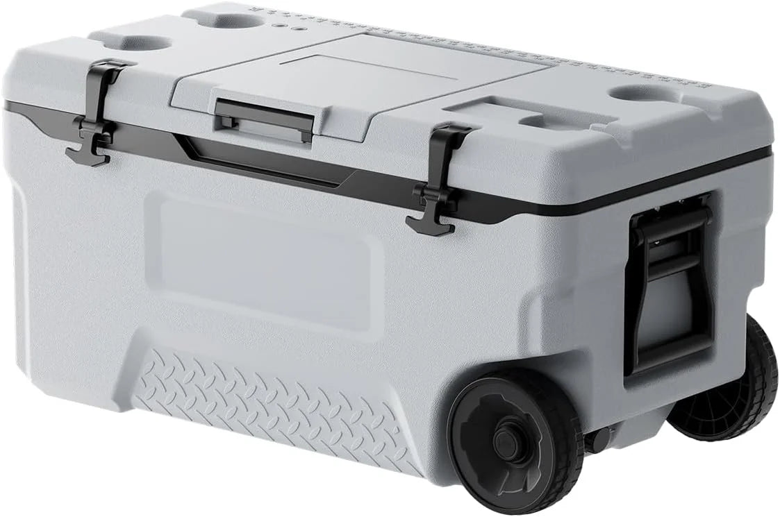 Discount Ultra-Light Hard Cooler, Ice Retention Cooler with Heavy Duty Handle, Keeps Cool for up to 6 Days