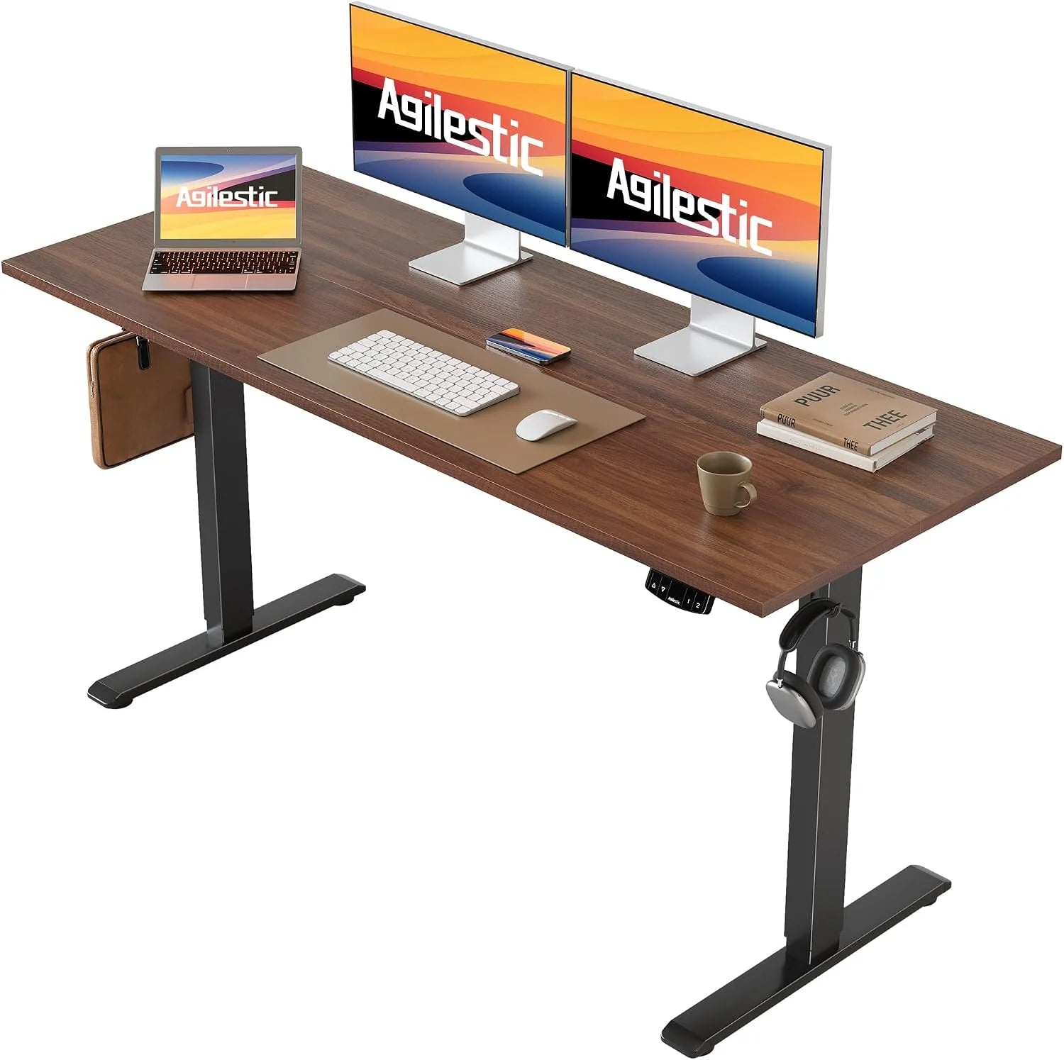 Lumi Discount Electric Standing Desk, 48 x 24 Inches Height Adjustable Desk - Image 30