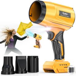 Alternative view of Lumi Discount Leaf Blower Compatible with Dewalt 20V: Ecarke Cordless Dust Blower