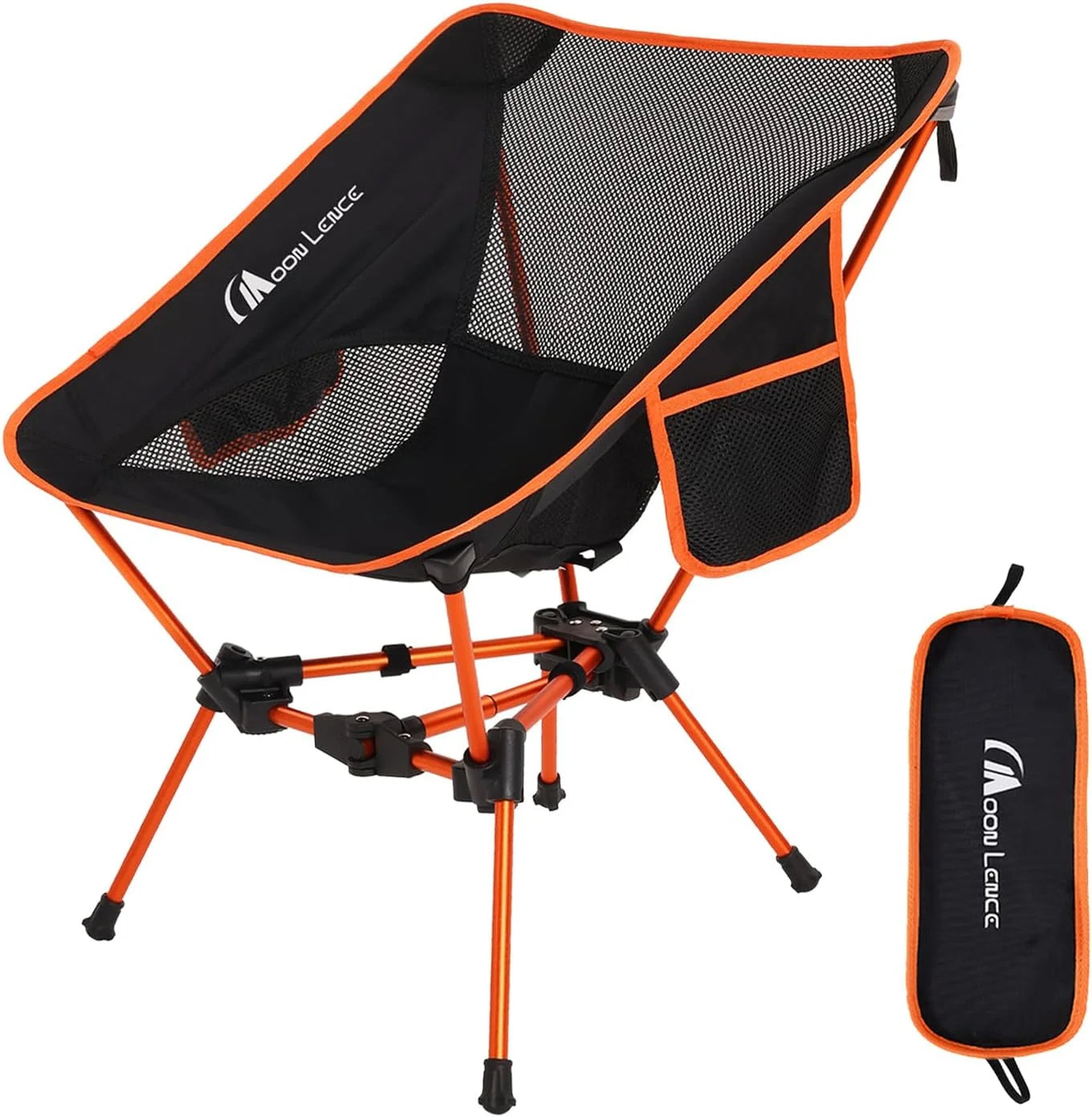 Discount LENCE 2 Pack Portable Camping Chairs Backpacking Chair, The 4th Generation Ultralight Folding Chair - Image 8