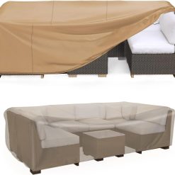 Lumi Discount Mrrihand Outdoor Patio Furniture Covers Waterproof 90Lx62Wx28H Black