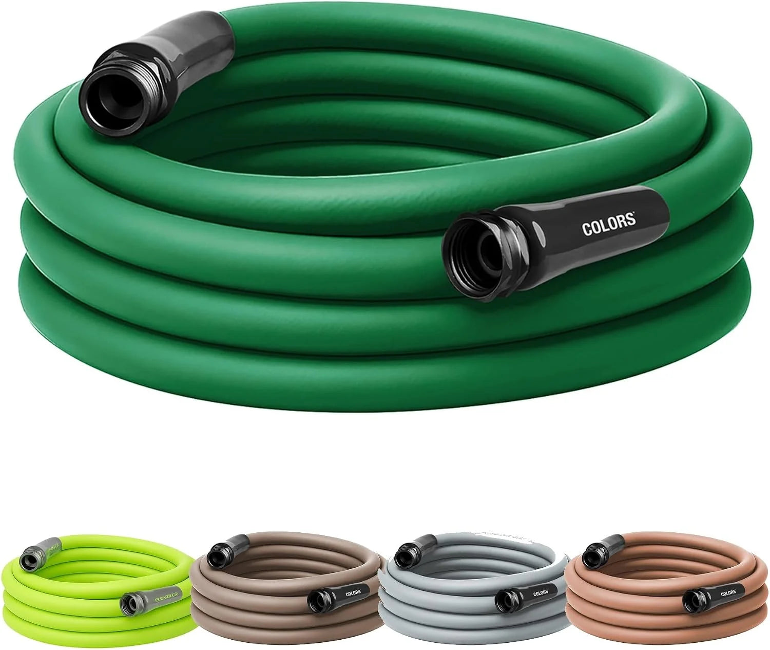 Lumi Discount Garden Hose 5/8 in. x 100 ft., Lightweight All-Weather Water Hose, Durable and Flexible, Leak-Free Connections - Image 24