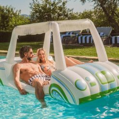 Alternative view of Lumi Discount Giant Inflatable Luxury Golf Cart Pool Float, Two Cup Holders