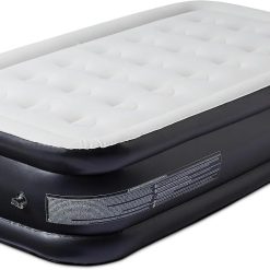 Alternative view of Lumi Discount Inflatable Air Mattress with Built-in Electric Pump, Queen Size, 22-Inch Height, for Camping or Travel