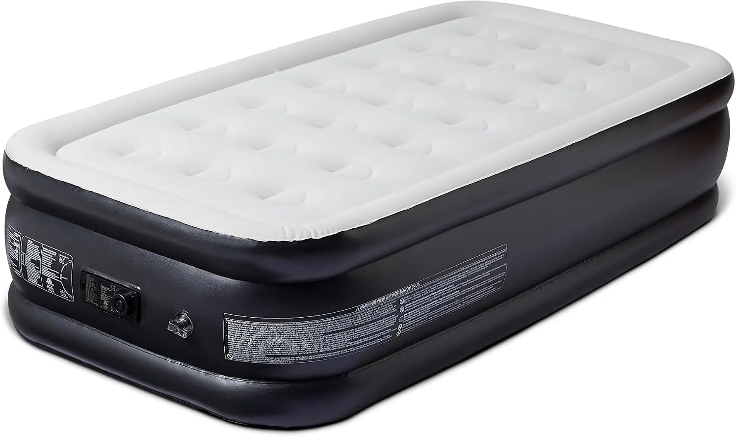 Lumi Discount Inflatable Air Mattress with Built-in Electric Pump, Queen Size, 22-Inch Height, for Camping or Travel - Image 2