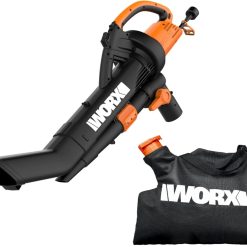 Alternative view of Discount Trivac 3 in 1 Electric Leaf Blower for Lawn Care, Leaf Vacuum with 350 CFM & 210 MPH, WG509