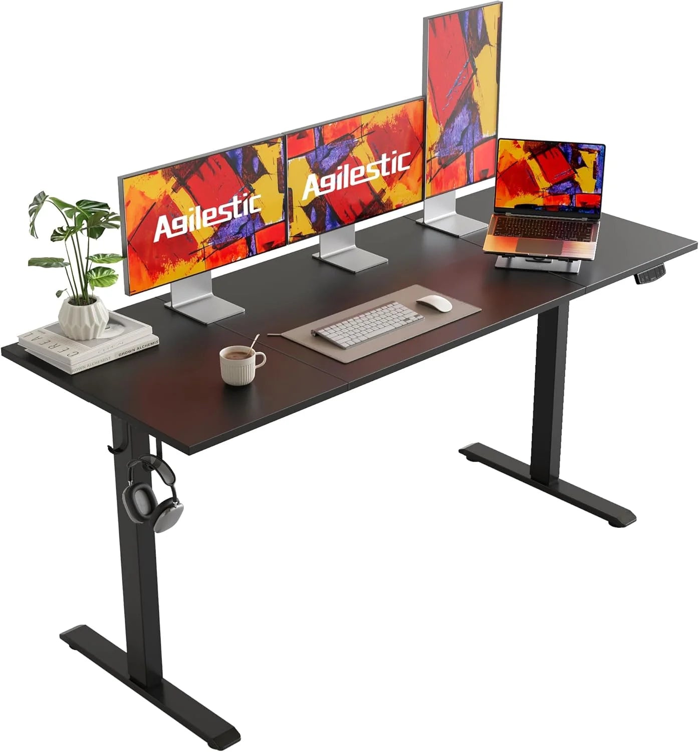 Lumi Discount Electric Standing Desk, 48 x 24 Inches Height Adjustable Desk - Image 13
