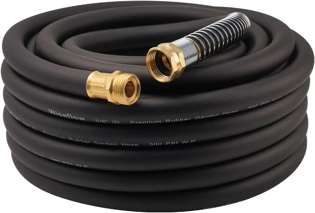 Lumi Discount Garden Hose 50FT x 3/4, Heavy Duty Rubber Hose, 1200PSI Burst, 300PSI Working for Yard - Image 13