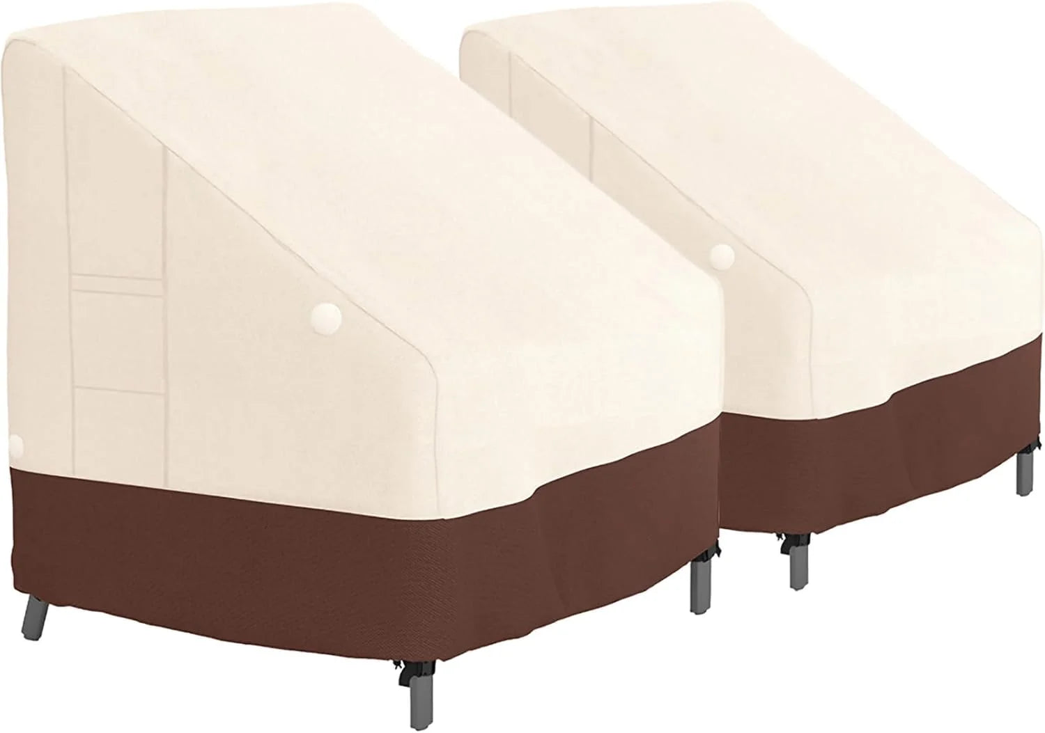 Discount Tuyeho 900D Adirondack Patio Chair Cover 2Pack 40x37x30 Outdoor Waterproof - Image 5