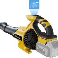 Alternative view of Lumi Discount Leaf Blower for Dewalt 20V Max Battery (Tool Only) " Powerful Brushless Motor Delivers Up to 715 CFM & 150 MPH
