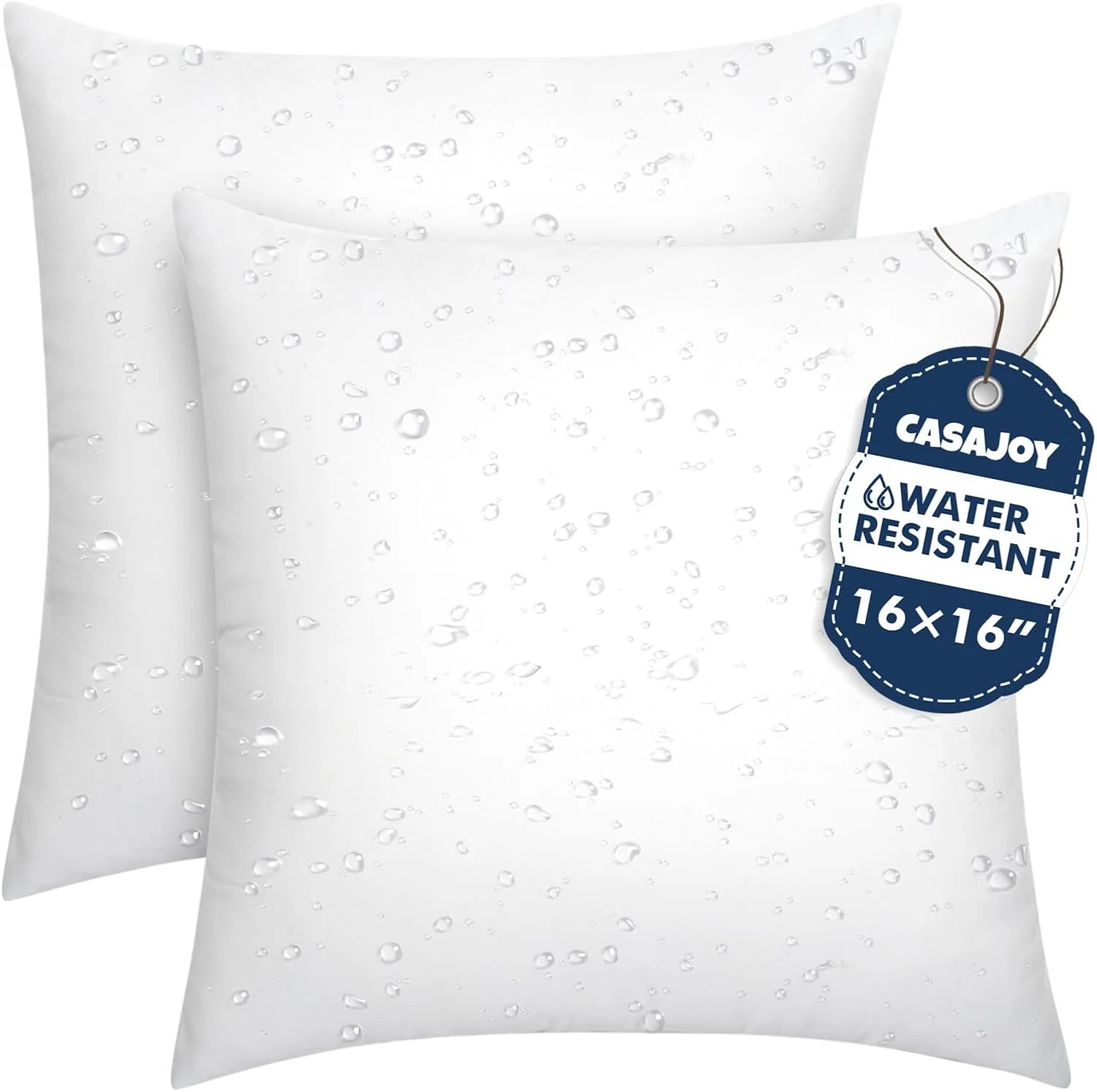 Lumi Discount CASAJOY Set of 2 12×20 Outdoor Pillows,Water Resistant Lumbar Pillow Insert - Image 5