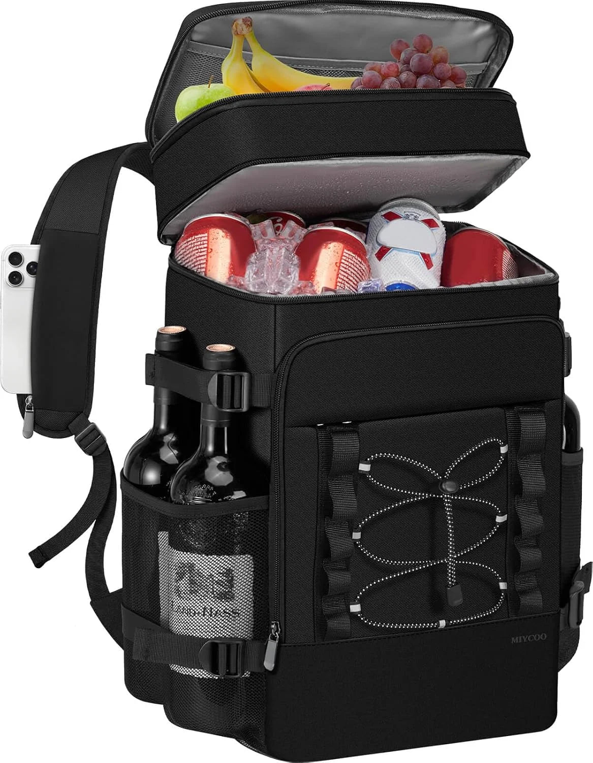 Discount MIYCOO Cooler Backpack " 40 Cans Insulated Backpack Cooler for Men Women - Image 4