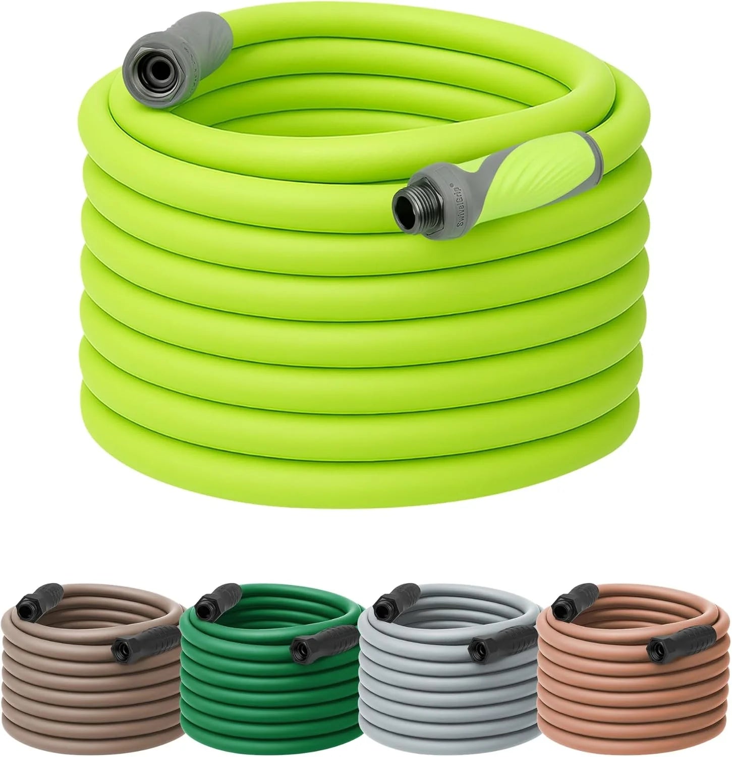 Lumi Discount Garden Hose 5/8 in. x 100 ft., Lightweight All-Weather Water Hose, Durable and Flexible, Leak-Free Connections - Image 32