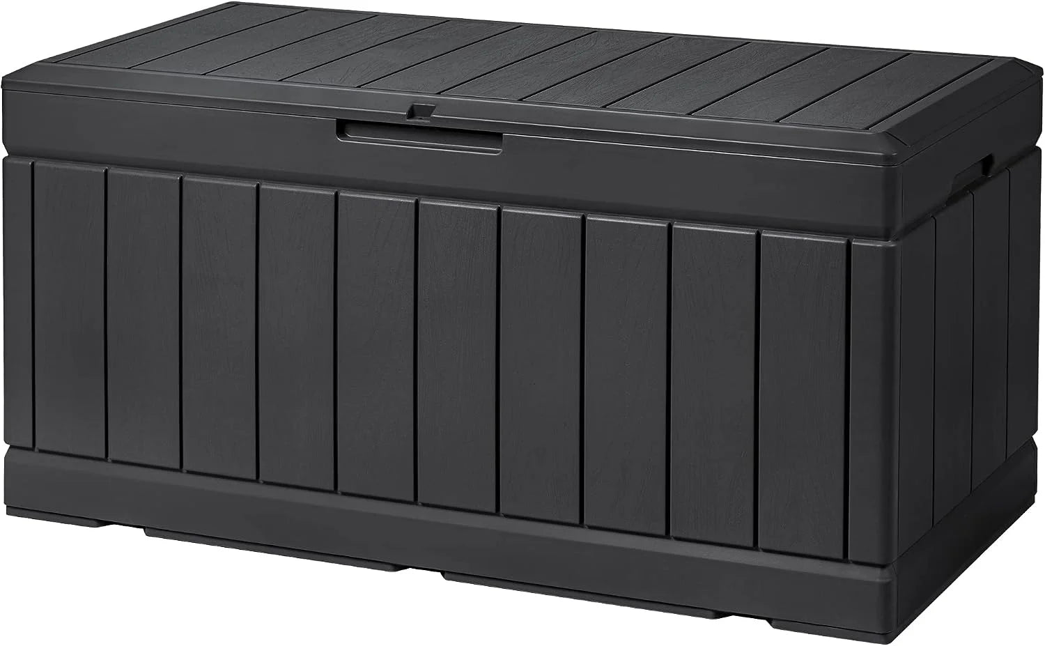 Discount Devoko 100 Gallon Waterproof Resin Deck Box, Large Outdoor Storage Box - Image 9