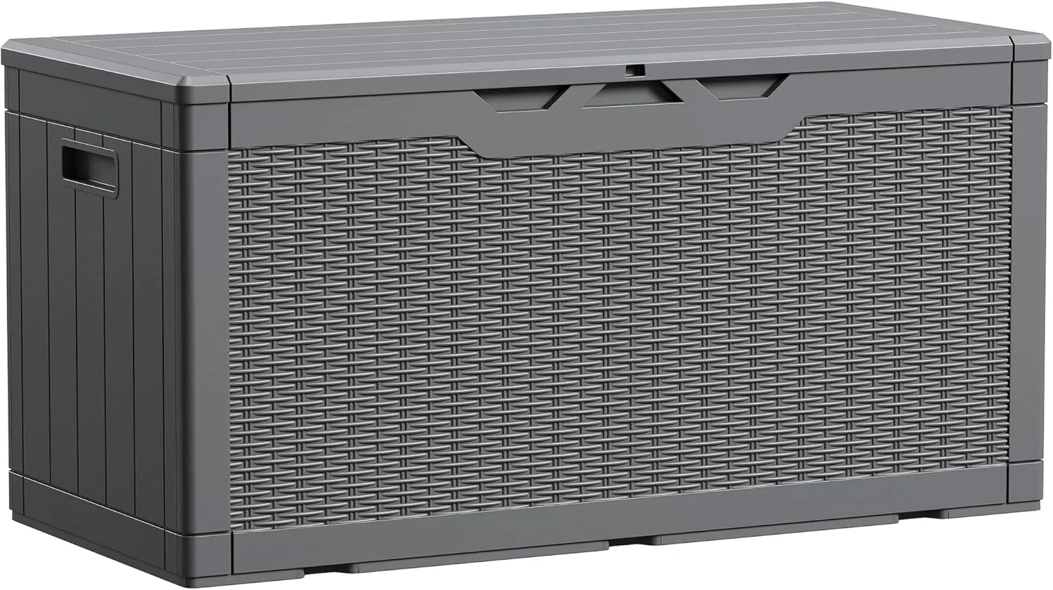 Discount Devoko 100 Gallon Waterproof Resin Deck Box, Large Outdoor Storage Box - Image 25