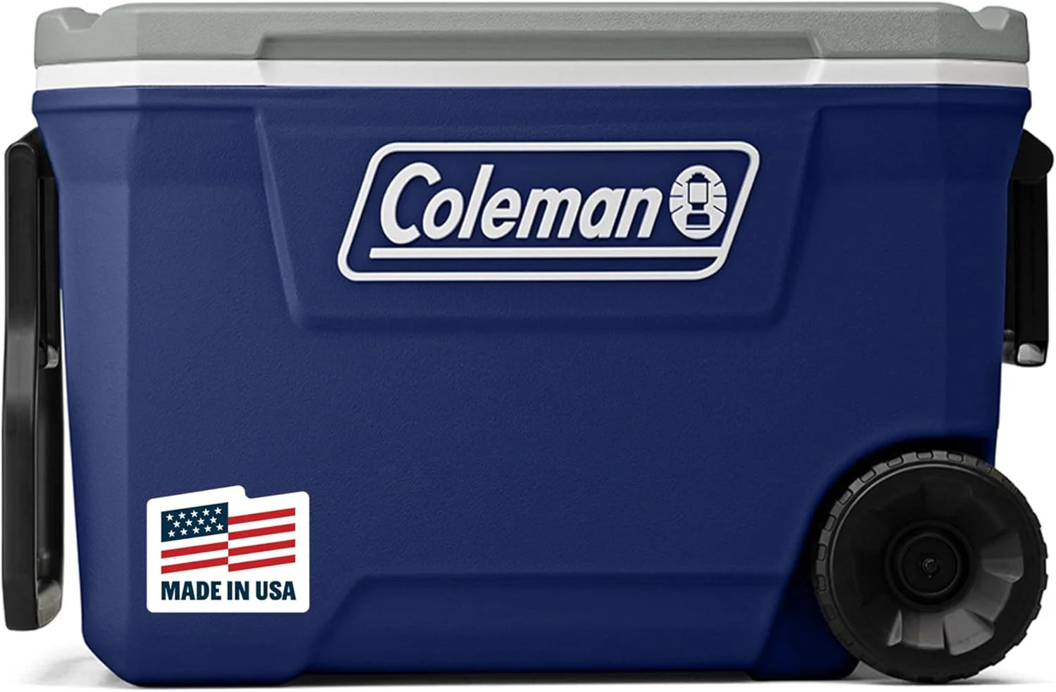 Lumi Discount Coleman Classic Series Insulated Portable Rolling Cooler with Wheels