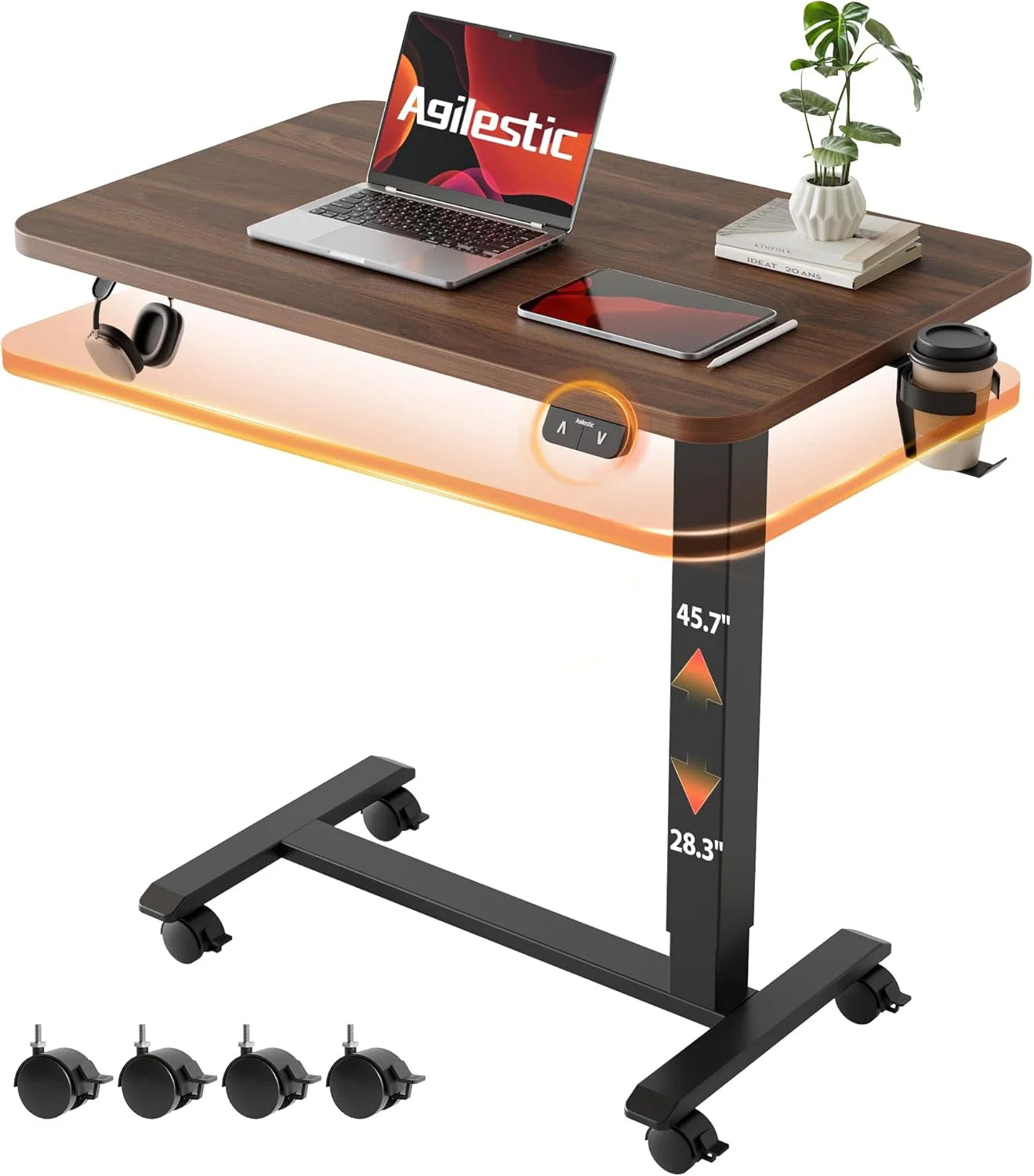 Lumi Discount Electric Standing Desk, 48 x 24 Inches Height Adjustable Desk - Image 20