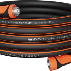 Lumi Discount Garden Hose 5/8, Water Hose Heavy Duty, 100ft Male to Female Fittings, Burst 600 PSI